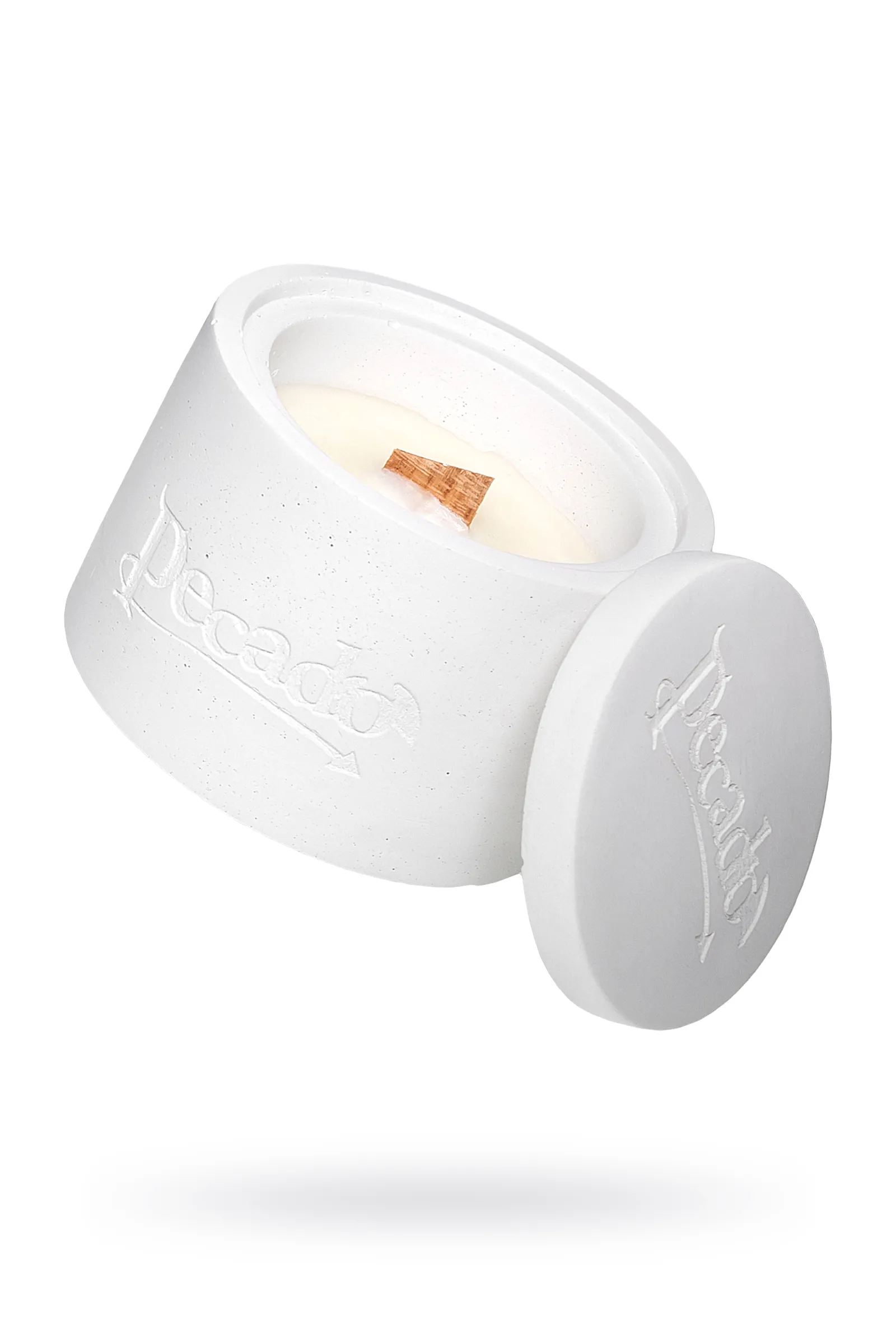 Ароматическая свеча круглая с крышкой «Wood & Spices» Pecado 65 гр