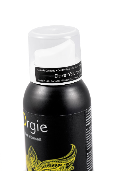 Шипучая увлажняющая пена для массажа Orgie Acqua Croccante Monoi, аромат масла моной, 150 мл