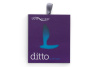 Вибровтулка анальная WE-VIBE Ditto синий,силикон,8,8 см.