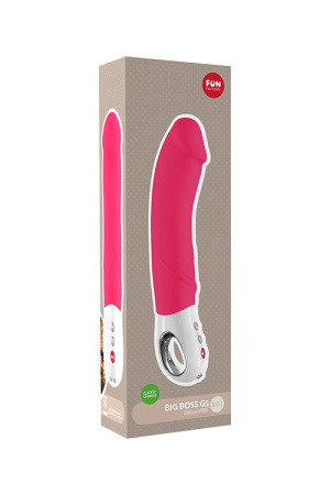 Вибратор Fun  Factory  Big Boss G5, силикон, розовый 23 см