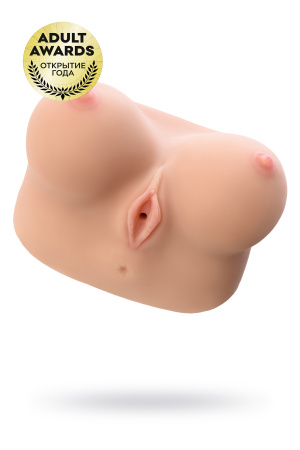 Мастурбатор реалистичный KOKOS  Juliana Breast  с вибрацией и ротацией 
