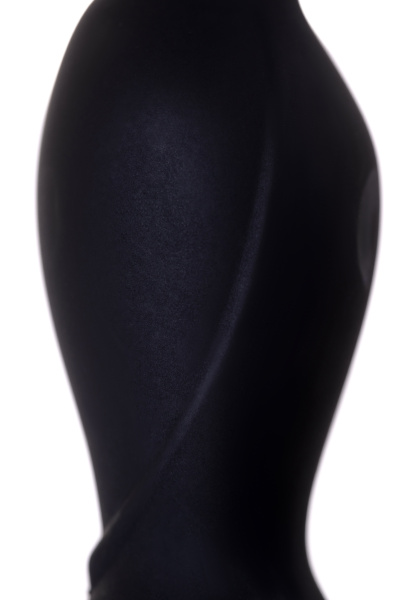 Стимулятор простаты EROTIST, SIXTH, силикон, черный, 14,5 см