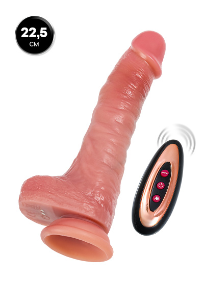 Ротатор реалистичный, Mr.Baton, RealSpins, силикон, 22,5см, Ø4