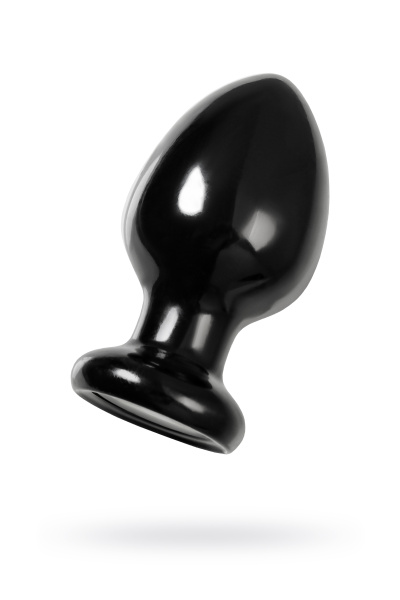 Анальная втулка TOYFA POPO Pleasure Cetus β, PVC, черная, 13 см, Ø 6,8 см
