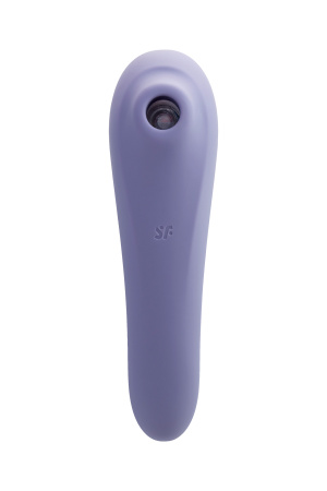 Вакуум-волновой бесконтактный стимулятор клитора Satisfyer Dual Pleasure, Лиловый, 17,9 см, Ø 3,0