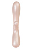 Вибратор Satisfyer Hot Lover с клиторальным стимулятором, серебряный