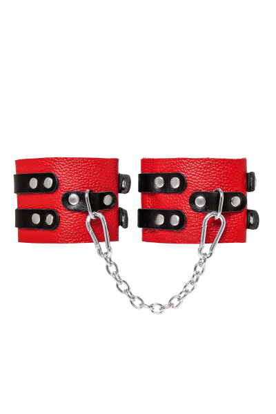 Оковы Pecado BDSM с двумя ремешками с люверсами,мягкие