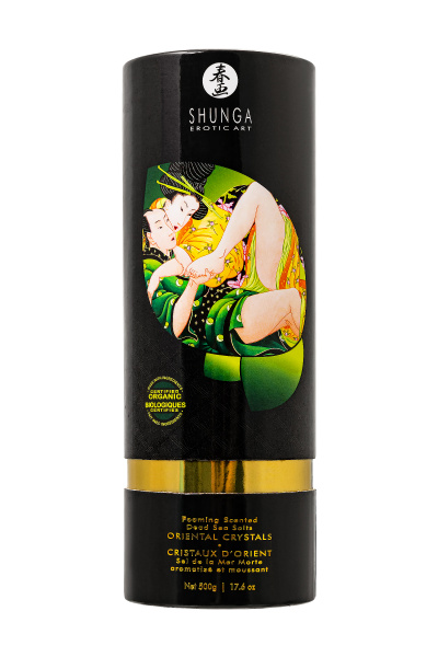 Соль мёртвого моря для ванны Shunga Oriental Crystals ""Цветок лотоса"" 500гр