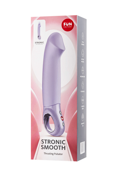 Пульсатор Fun Factory STRONIC Smooth, силикон, сиреневый